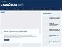 Tablet Screenshot of geldwissen.com